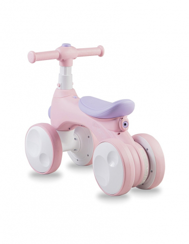 Bicicleta cu lumini, sunet si difuzor de balonase, Momi Tobis - ROZ [3]