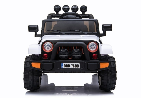 Mașinuță electrică Off-Road BRD-7588, Alb [1]