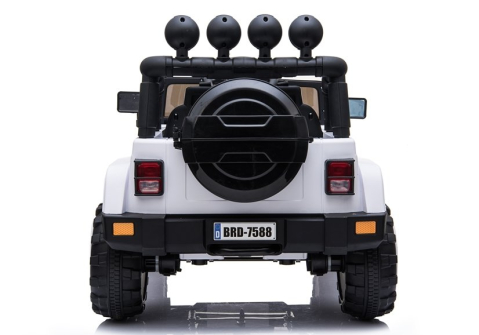 Mașinuță electrică Off-Road BRD-7588, Alb [3]
