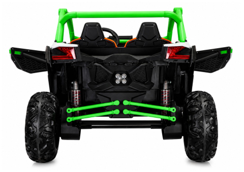 Buggy Electric 4x4 KKL-808 Green, Baterie 24V, Motoare 4x75W, Viteză 12km/h [6]