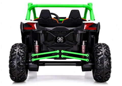 Buggy Electric 4x4 KKL-808 Green, Baterie 24V, Motoare 4x75W, Viteză 12km/h [3]