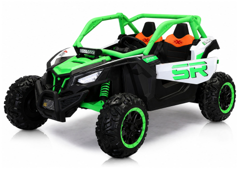 Buggy Electric 4x4 KKL-808 Green, Baterie 24V, Motoare 4x75W, Viteză 12km/h [1]