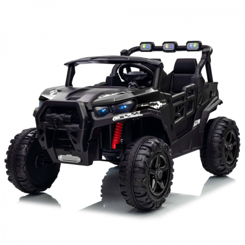 Buggy electric copii, cu telecomanda BBH-056 – 2 locuri, 12V, roti EVA - NEGRU [3]