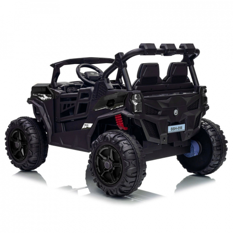 Buggy electric copii, cu telecomanda BBH-056 – 2 locuri, 12V, roti EVA - NEGRU [2]