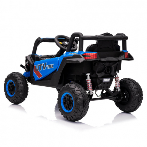 Buggy UTV electric copii XMX631 Mini – 2 Motoare 12V, Roți EVA, Bluetooth, Scaun Piele ECO [4]
