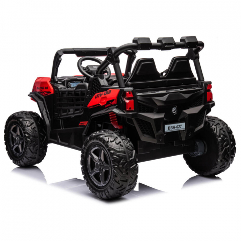Buggy XXL UTV electric copii 4x4 cu doua locuri si telecomanda [4]