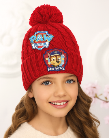 Caciuli - Caciulă cu moț pentru copii - Paw Patrol
