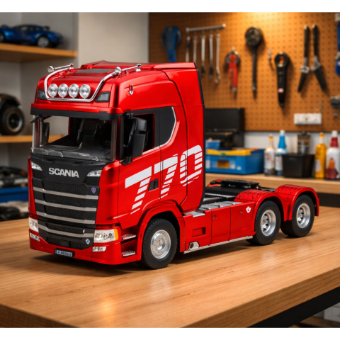 Camion cu telecomanda Scania Huina 1501 1:18, 8 ani+ [2]