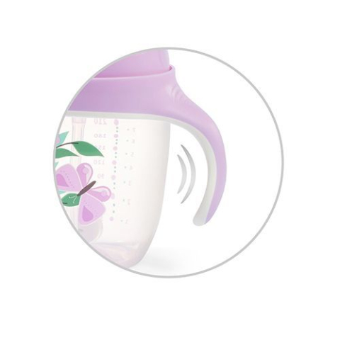 Cana cu Pai si Greutate 1464/05 Sippy Cup Purple pentru Copii 6+ luni [2]