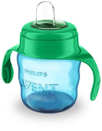 Cana cu tetina de formare - Philips Avent, 200 ml, 6 luni+, Albastru [2]