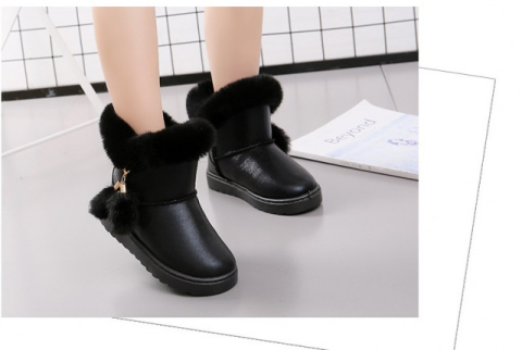 Cizme negre imblanite cu ciucurei [5]