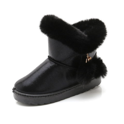 Cizme negre imblanite cu ciucurei [3]