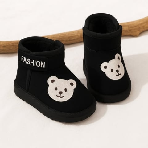 Imbracaminte, incaltaminte - Cizme negre - Teddy