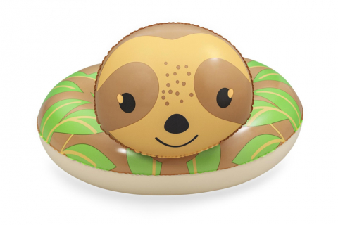 Colac înot leneș copii Bestway 50x46 cm roșu [7]