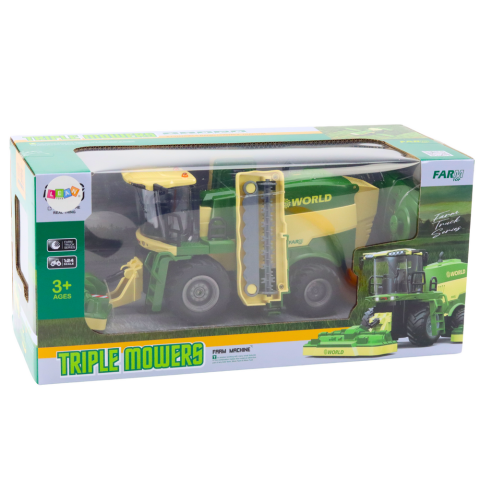 Combina agricola cu cositori si efect de abur R/C 1:24, 3 ani+ [2]