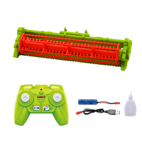 Combina agricola cu telecomanda 2in1 si efect de fum 1:24, 3 ani+ [3]