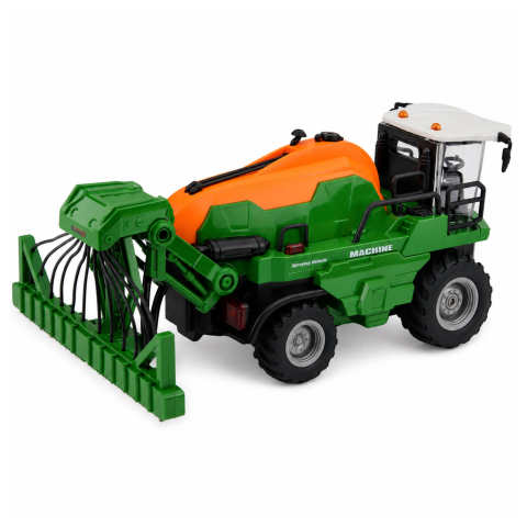Combina agricola cu telecomanda si functie pulverizare apa 1:24, 3 ani+ [2]
