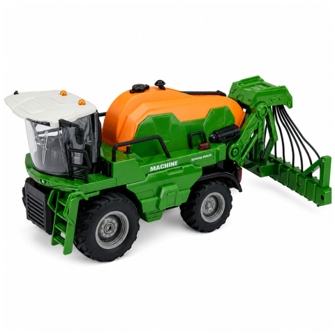 Combina agricola cu telecomanda si functie pulverizare apa 1:24, 3 ani+ [1]
