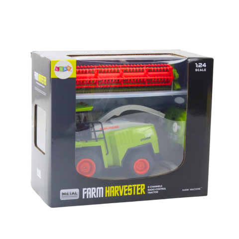 Combina agricola cu telecomanda si seceratoare 1:24, 3 ani+ [4]
