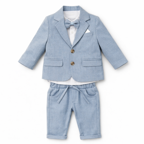 Costum baieti Concept albastru elegant [1]