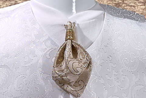 Costum nou nascuti baieti 7 piese elegant alb Babylia [3]