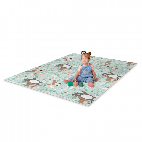 Covoras joaca copii Neno Mondo spuma XPE fata-verso pliabil 200x150 cm [2]