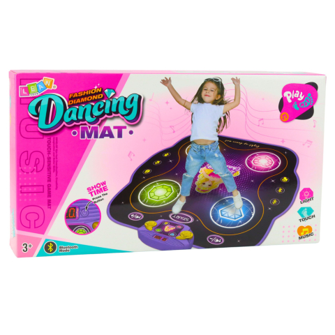 Covoras interactiv muzical de dans pentru copii cu Bluetooth 9 niveluri de joc [3]