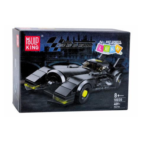 Cuburi de construit masina Superhero Race Car, neagra, 409 piese [2]