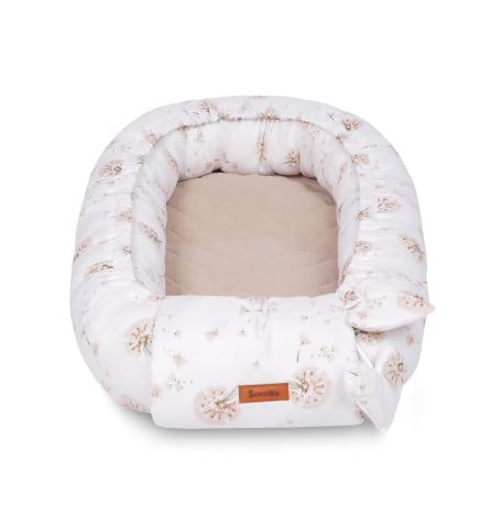 Baby Nest Waffle 80x45 Deers Mint + Perna [3]