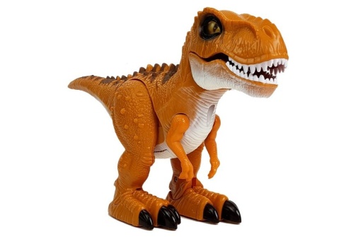 Dinozaur cu telecomanda sunete si lumini maro, 3 ani+ [2]