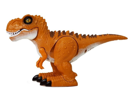 Dinozaur cu telecomanda sunete si lumini maro, 3 ani+ [3]