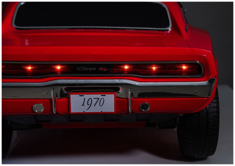 Mașinuță electrică Dodge Charger R/T DLS-K12 24V, Roșu [13]