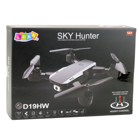 Drona cu camera Sky Hunter D19HW FPV Wi-Fi Pliabila, 14 ani+ [4]