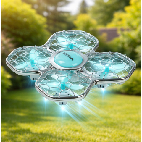 Drona RC cu Telecomanda Syma X26 PRO Acrobatii LED WIFI [3]