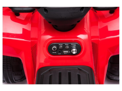 ATV Electric Quad JS320 Red, Motor 45W, Muzică și Lumini, Roșu [8]