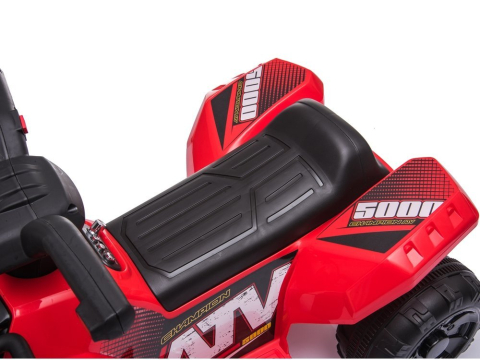 ATV Electric Quad JS320 Red, Motor 45W, Muzică și Lumini, Roșu [10]