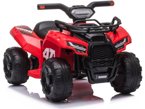 Vehicule electrice copii - ATV Electric Quad JS320 Red, Motor 45W, Muzică și Lumini, Roșu