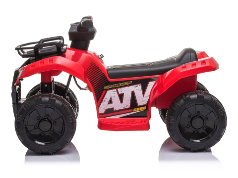 ATV Electric Quad JS320 Red, Motor 45W, Muzică și Lumini, Roșu [5]