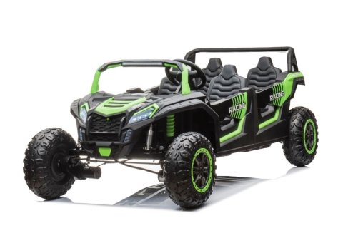 Mașinuță Electrică Buggy A033 4x4 24V Verde [6]