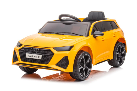 Mașinuță Electrică Audi RS6 BRD-2118 Yellow [3]