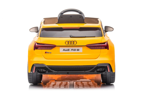 Mașinuță Electrică Audi RS6 BRD-2118 Yellow [6]