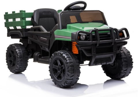 Vehicule electrice copii - Mașinuță Electrică BDM0926 Verde cu Telecomandă și Roți EVA
