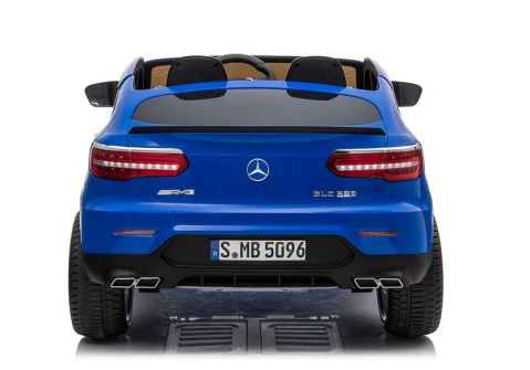 Mașinuță electrică Mercedes GLC 63S Blue Painted, Albastru lăcuit [6]