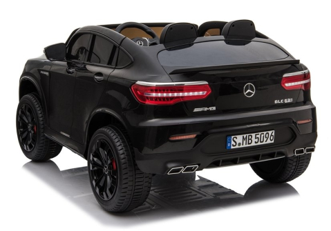 Mașinuță electrică Mercedes GLC 63S QLS MP4 Black Painted, Negru lăcuit [4]