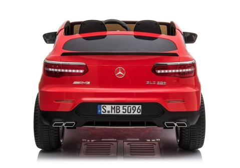 Mașinuță electrică Mercedes GLC 63S QLS Red, 4x45W, Roșu [5]