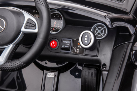 Mașină electrică Mercedes SLC 300 Negru, 2x45W, telecomandă 2.4G [8]