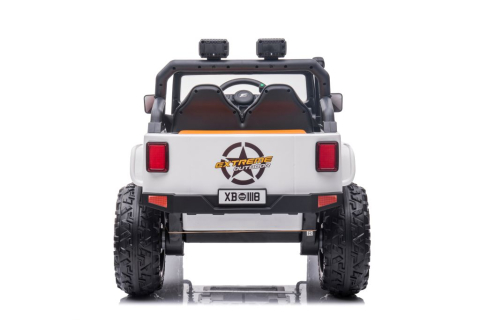 Masinuta Electrica XB-1118 Alba, 4x45W, Sarcină 100kg, Telecomanda 2.4G [8]