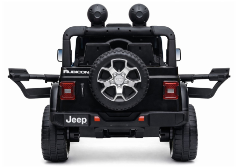 Jeep Wrangler Rubicon 4x4 Electric pentru Copii, Negru [5]