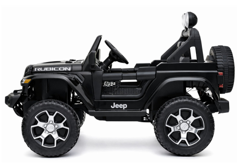 Jeep Wrangler Rubicon 4x4 Electric pentru Copii, Negru [4]