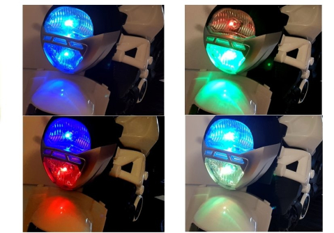 Motocicletă electrică GTM1188 Galben, 6V, Ideală pentru Copii [6]